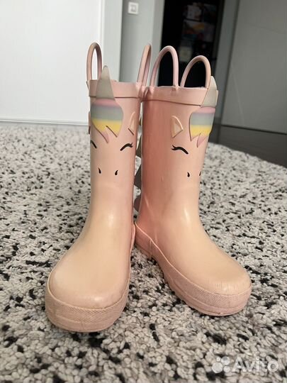 Резиновые сапоги carters для девочки