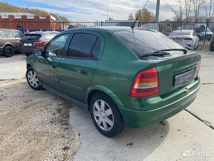 Opel Astra 1.4 МТ, 2002, 400 000 км