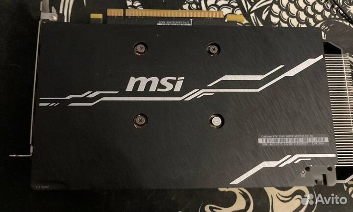 Msi rtx 2060 super в идеально состоянии