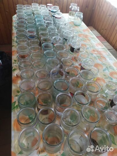 Банки стеклянные 0,68л, 0,5л