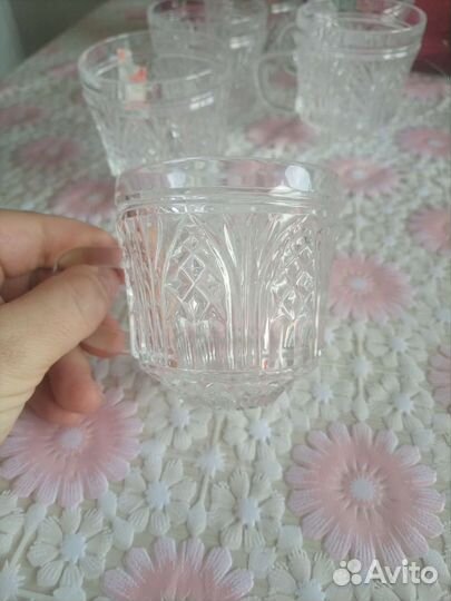 Кружки хрустальные 