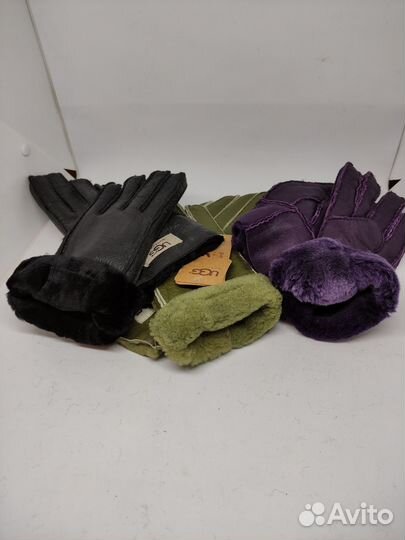 UGG зимние перчатки женские