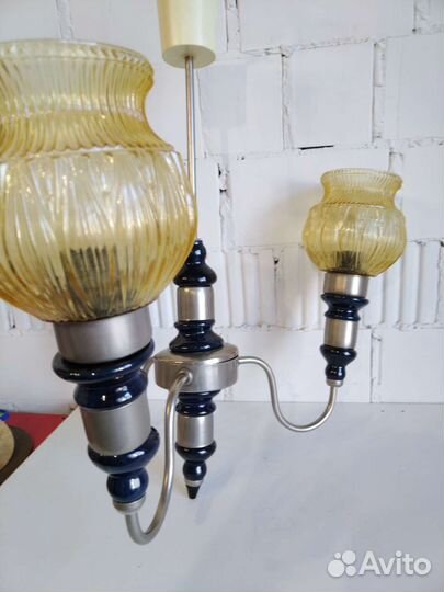 Люстра ретро винтаж СССР