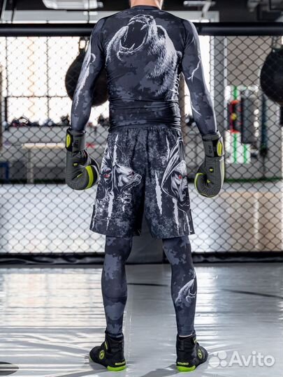 Рашгард для мма и единоборств Grizzly взрослый