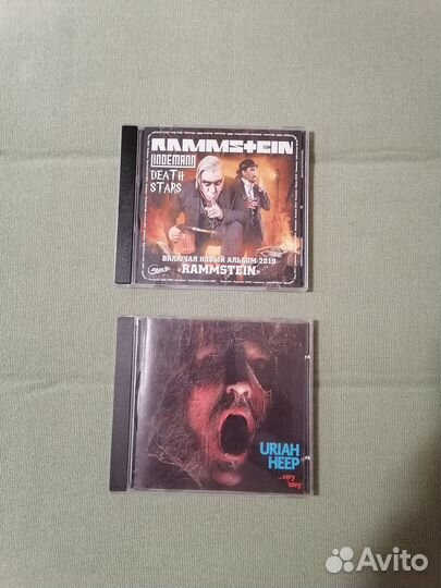 CD диски uriah heep Rammstein