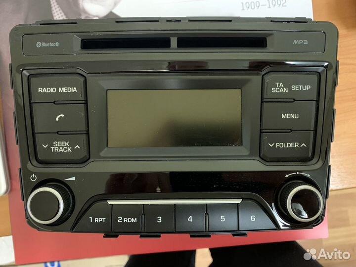 Штатная магнитола на hyundai creta