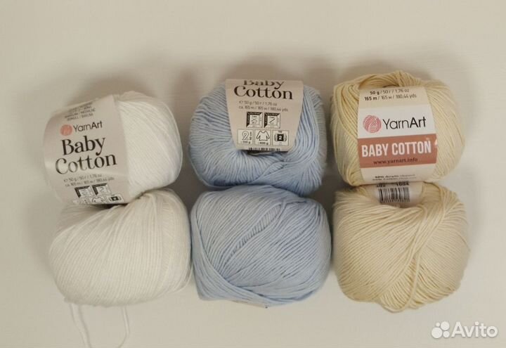 Пряжа YarnArt Baby cotton