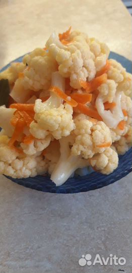 Квашеная цветная капуста