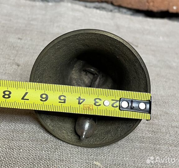 Колокольчик бронзовый литьё