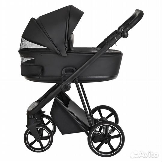 Roan 2в1 Sol Кожа, Black /Black/руч.Черный