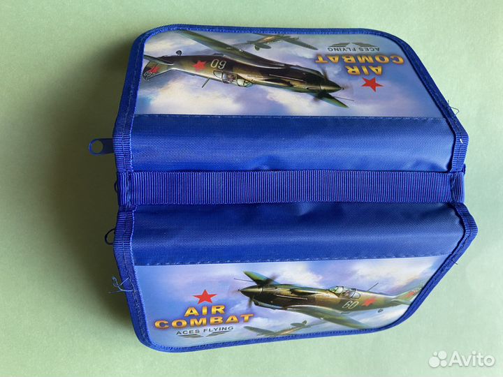 Пенал для мальчика двухсторонний