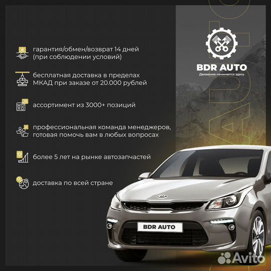 Накладка птф правая Kia Rio 2020-нв