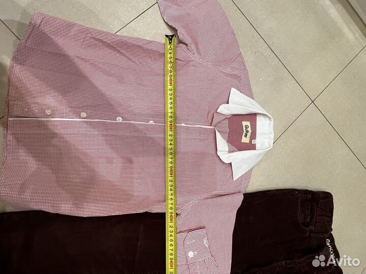 Рубашка в клетку Guliver134