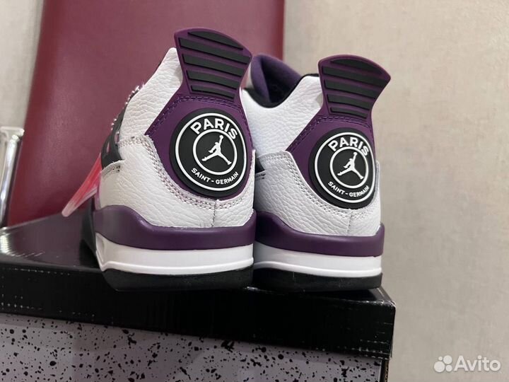 Кроссовки nike air jordan 4 retro PSG