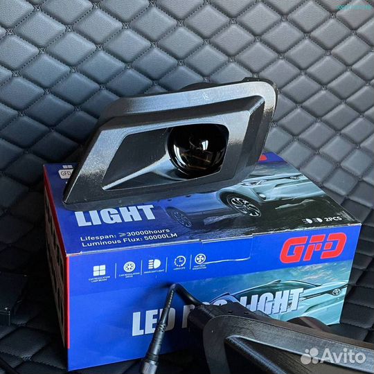 Лазерные туманки kia ceed 1 ED птф bi LED