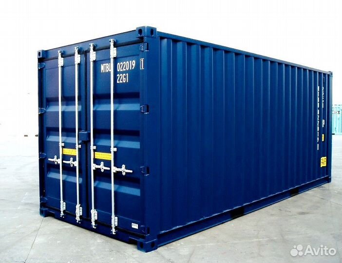 Сухогрузный, морской контейнер 20 футов, 20 Double door container