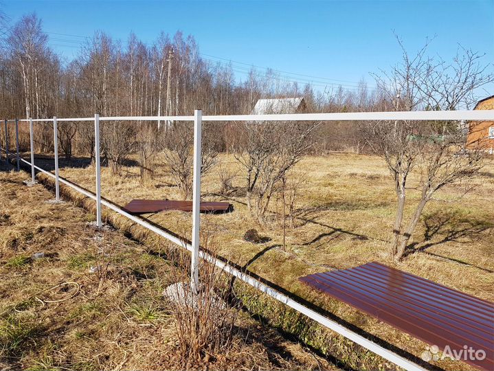 Трубы профильные (столбы, лаги) широкий ассортимен