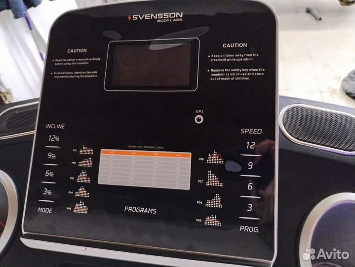 Беговая дорожка электрическая Svensson Body Labs