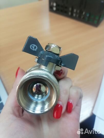 Кран шаровый латунный диаметр 25 мм