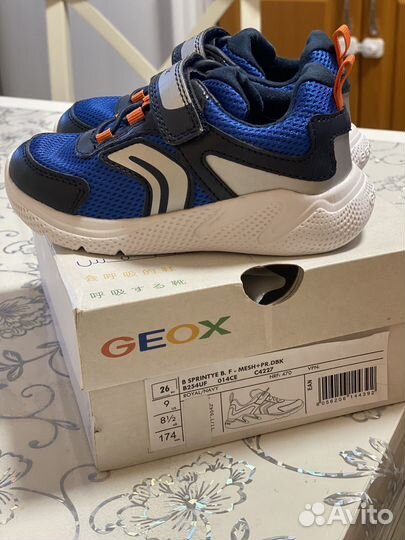 Кроссовки geox 26