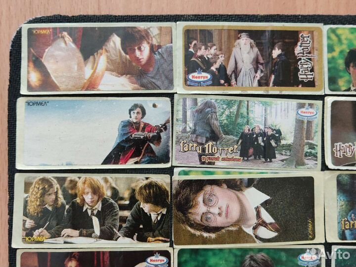Наклейки из жвачек Гарри Поттер