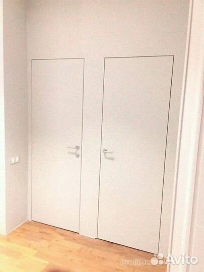 Двери межкомнатные коричневые