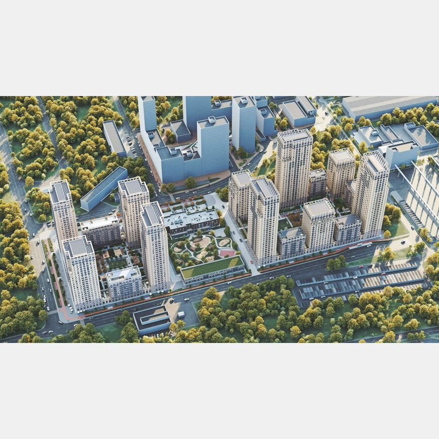 2-к. квартира, 59,5 м², 28/31 эт.