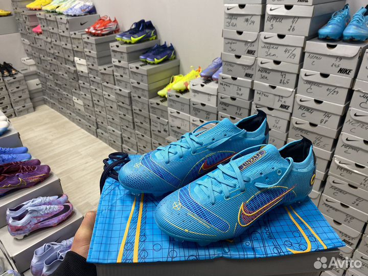 Бутсы Nike mercurial vapor 14 elite fg 35-45р