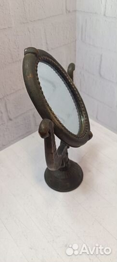 Винтажное настольное зеркало