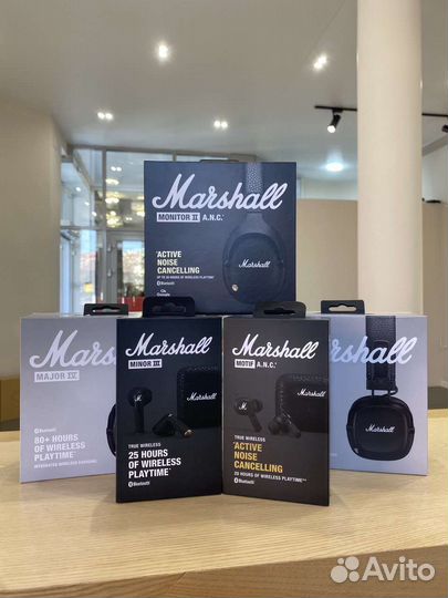 Наушники Marshall