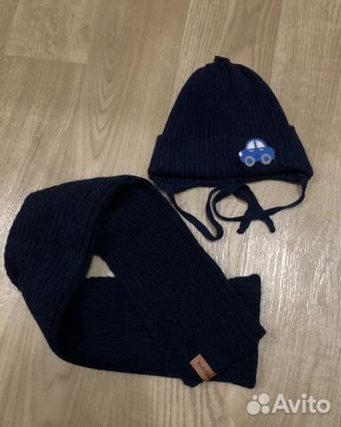 Комплект шапка и шарф