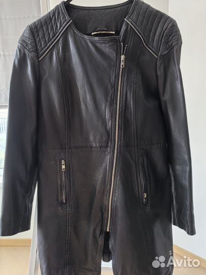 Куртка кожаная женская