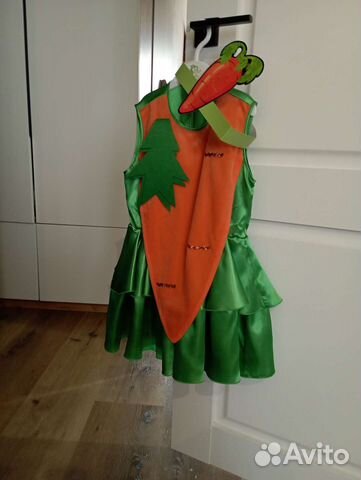 Костюм морковки