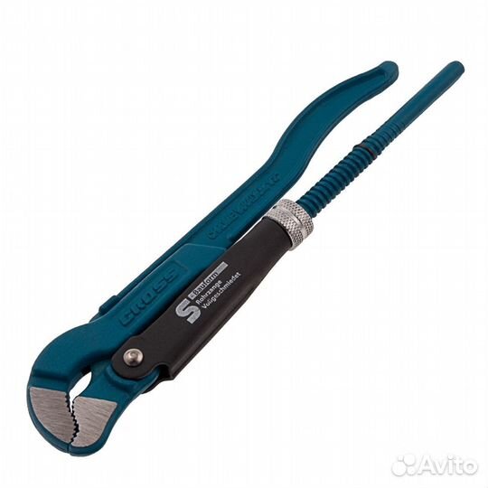 Ключ трубный рычажный, №0, 0.5, цельнокованый, CrV