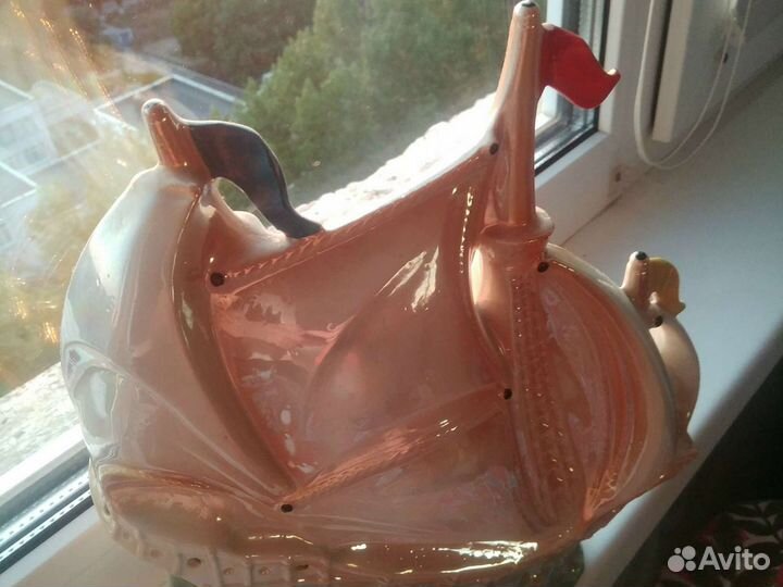 Корабль,светильник производство гдр