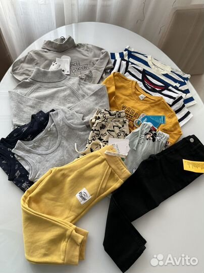 Новые вещи пакетом на мальчика 110р