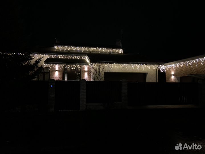 Освещение дома под ключ