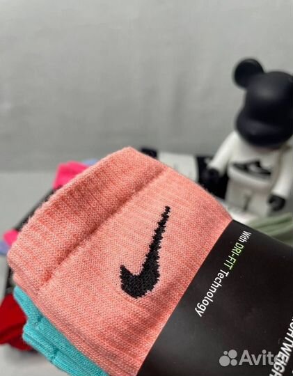 Носки nike цветные