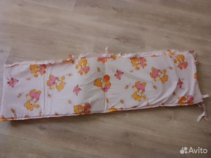 Бортики, комплект (одеяло,матрас,подушка)