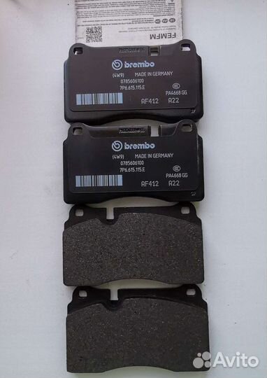 Колодки тормозные 7L6698151J Touareg