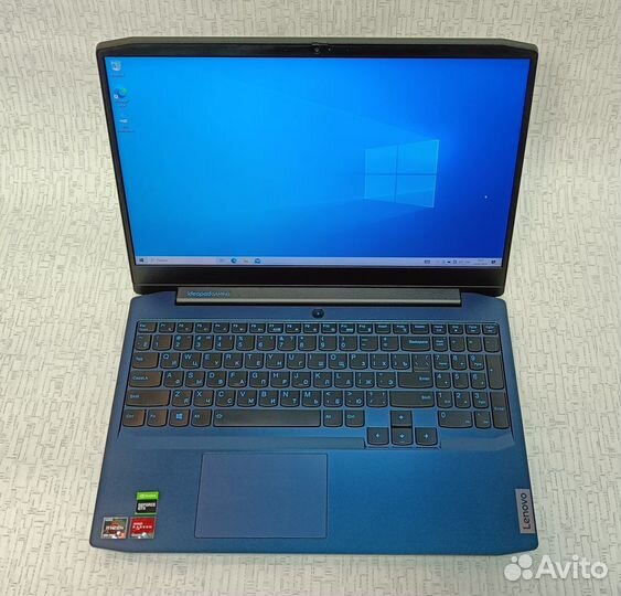 Игровой ноутбук Lenovo Ryzen 5 4600H, GTX 1650 Ti