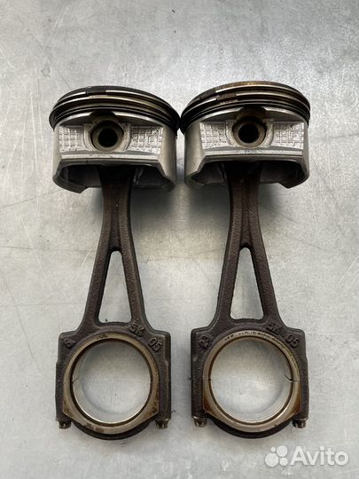 Поршень с шатуном,грм,рокера Z14XER