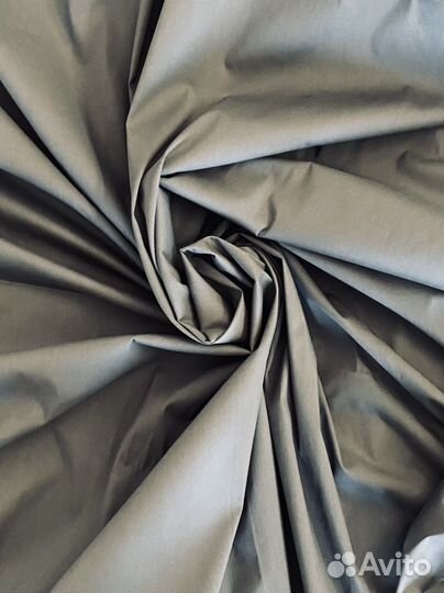 Хлопок сорочечный, Италия, отрез 2,4 метра