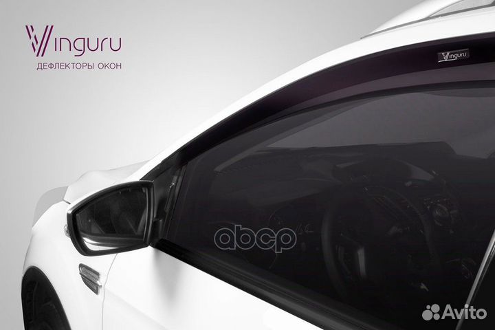 Дефлекторы окон Vinguru Chevrolet Captiva накл