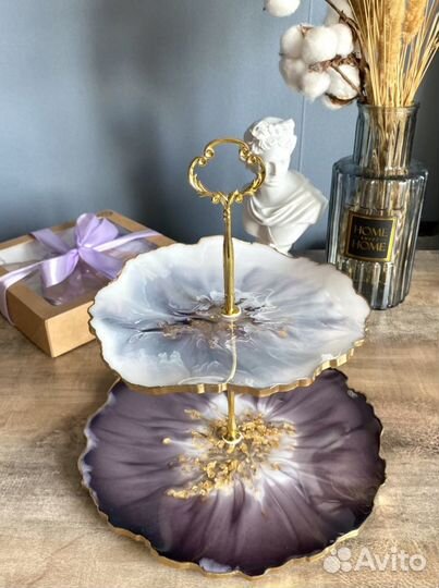 Этажерка из эпоксидной смолы