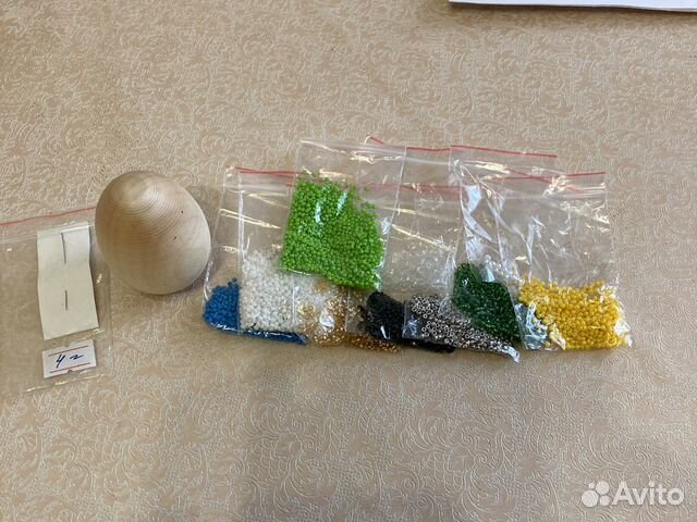 Пасхальное яйцо бисером