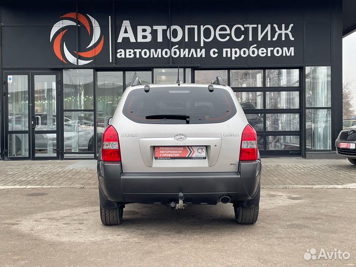 Hyundai Tucson 2.0 AT, 2007, 93 710 км