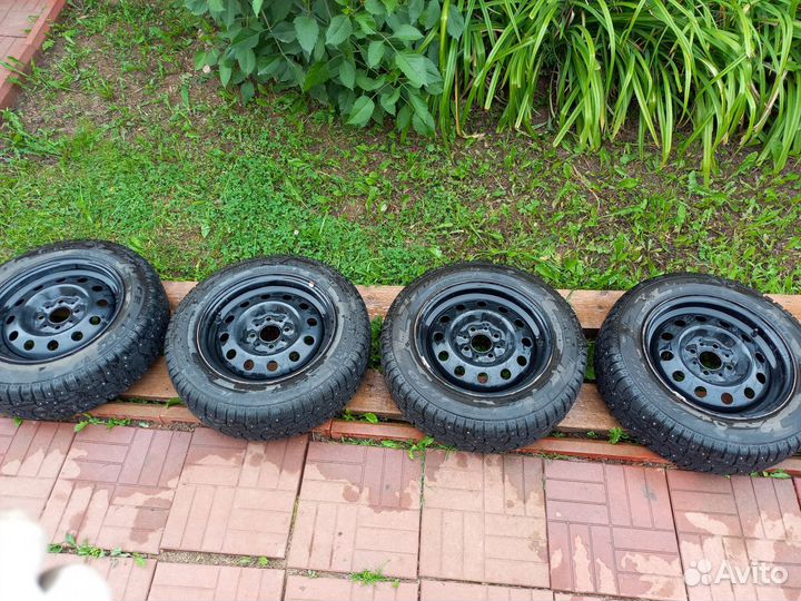 Pirelli ice zero 175 65 r14 в сборе на ваз