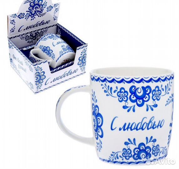 Кружка с ложкой 