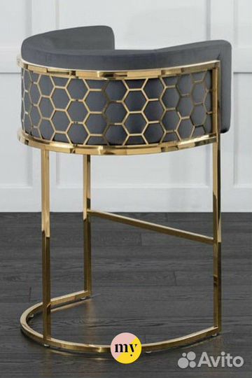 Мебель из нержавеющей стали и покрытие под золото